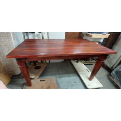 中式翻新實木餐枱 