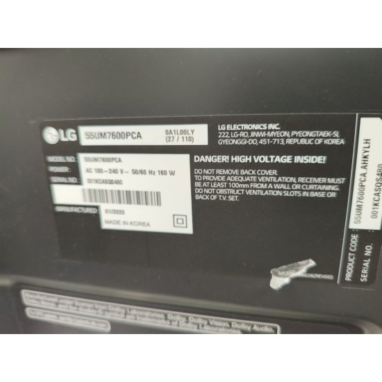 LG 55吋4k電視有少花(60%新)