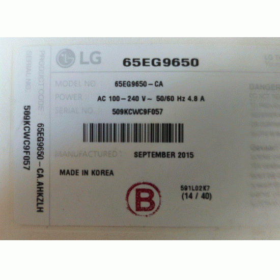 LG 4K 曲面65寸智能電視(70%新)