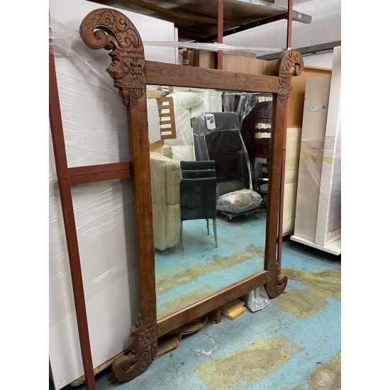 Mirror with Solid Indonesia Teak frame 