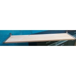 不銹綱實木掛牆架(七成新)