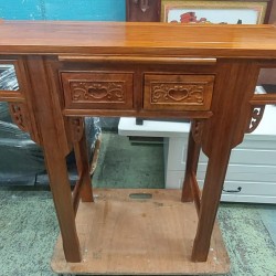 中式黃花梨案桌 已翻新 