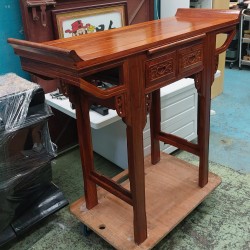 中式黃花梨案桌 已翻新 