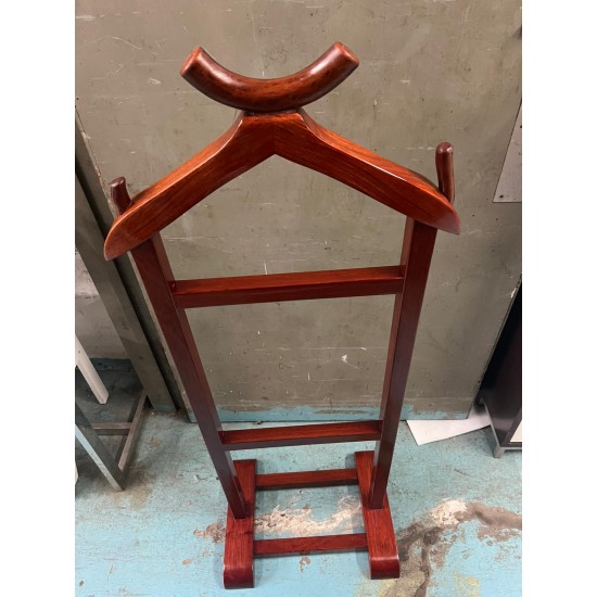 中式花梨掛衣架 