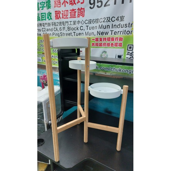 實木花架置物架(70%新)