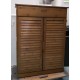 Solid wood shoe cabinet (75% new)