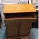 Solid wood shoe cabinet (75% new)