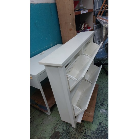 Slim shoe cabinet (70% new)