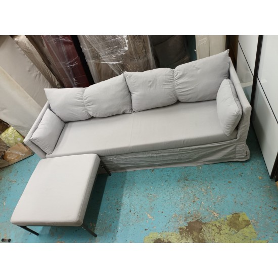 Fabrice 3-seater Sofa (with stool) (70% NEW)
