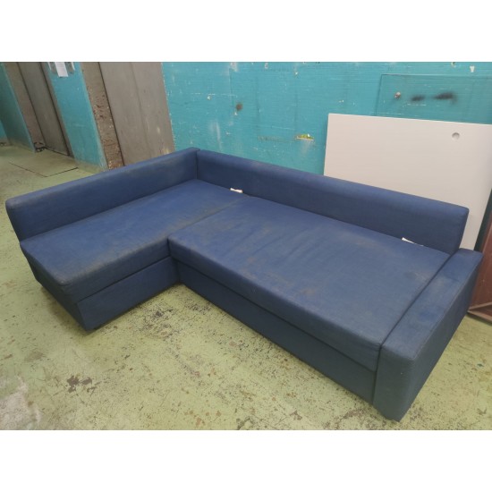 L-shape Sofa Bed (with storage) (65% NEW)