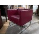 Stainless-steel Leather Chair (70% NEW)