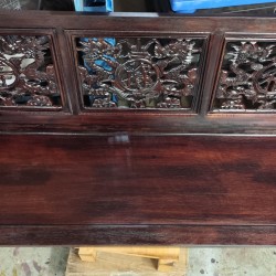  實木三座梳化已翻新