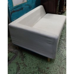 ﻿布梳化有漬 (65%新)