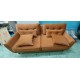 New clean fabric sofa (80% new)