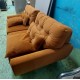 New clean fabric sofa (80% new)
