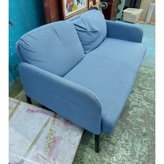 4-foot fabric sofa (70% new)