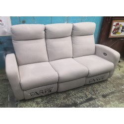 HARBE電鉸布藝梳化(65%新)