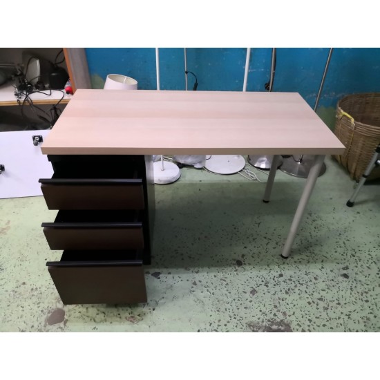 four-foot desk (75% new)