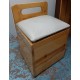 Pine wood Dressing Table (with key and chair) (60% NEW)
