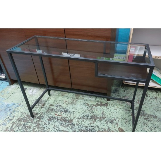 Glass desk (70% new)