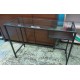 Glass desk (70% new)