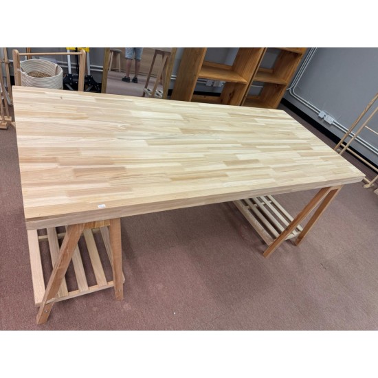 實木工作枱(70%新)