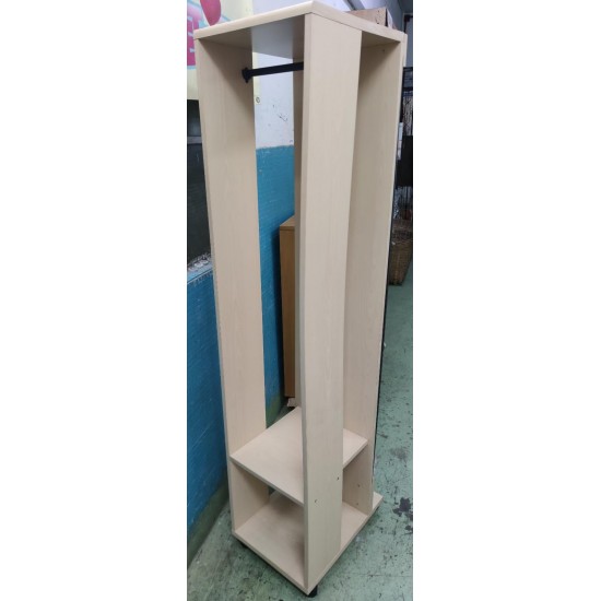 Wardrobe (with wheels and mirror) (75% NEW)