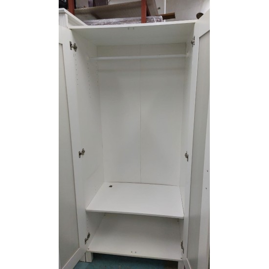 white wardrobe (70% new)