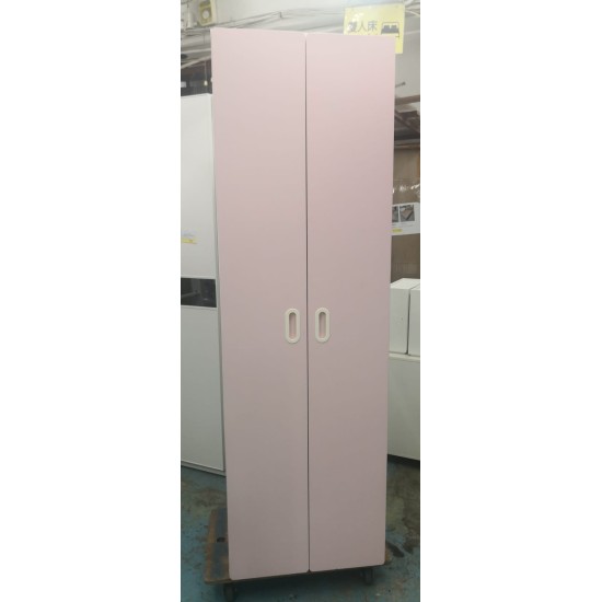 Pink 2-foot wardrobe (70% new)