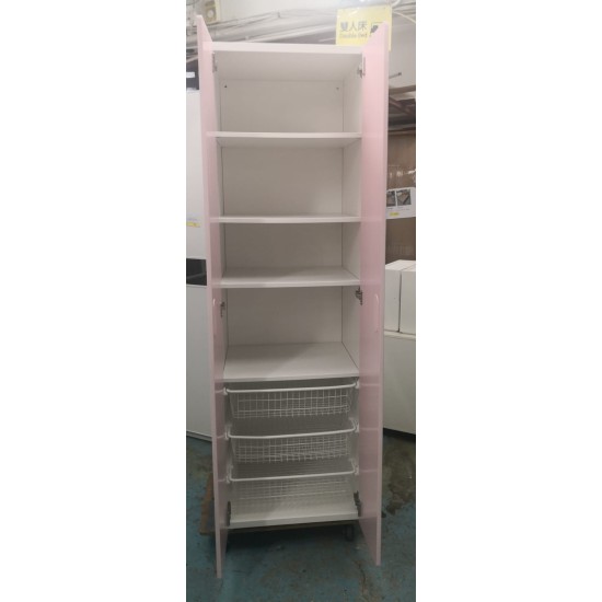 Pink 2-foot wardrobe (70% new)