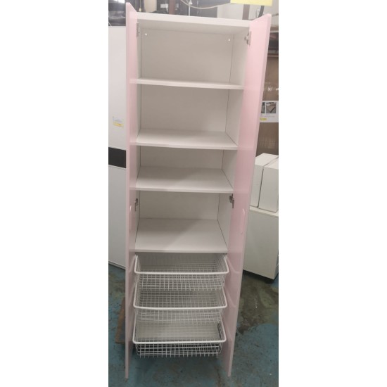 Pink 2-foot wardrobe (70% new)