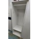 Pure white sliding door wardrobe (70% new)