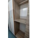4-foot sliding door wardrobe (75% new)