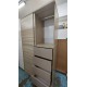 4-foot sliding door wardrobe (75% new)