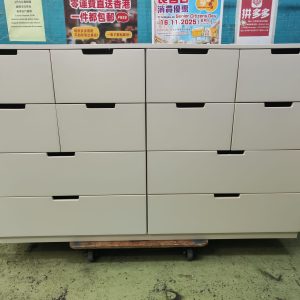 Practical 12-drum cabinet (70% new)
