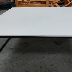 Rubber-soled iron-legged stand (75% new)