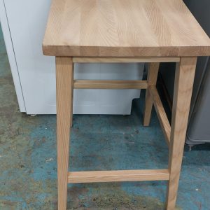 Solid wood bar stool (75% new)