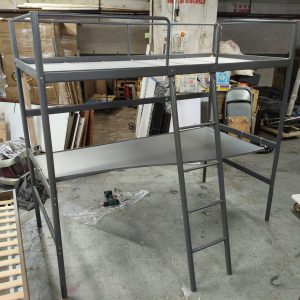 Loft Bed with Desk (70% New)