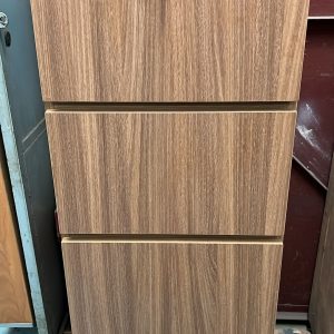 Custom-made four-Drawer cabinet with key (75% new)