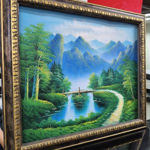 Oil painting (75% new)