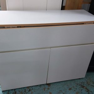 White Storage Cabinet (80% New)