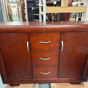 Solid Wood Living Room Cabinet (70% New)