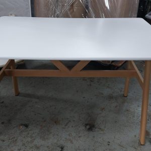 4-foot Solid Wood Dining Table (75% New)