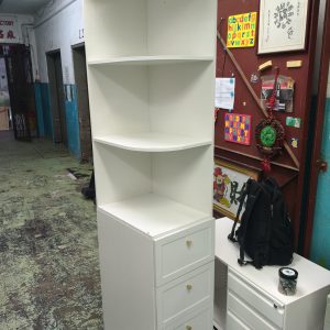 Narrow storage locker (70% new)