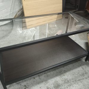 Three-foot Glass Coffee Table (80% New)