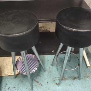 Leather Bar Stool (75% New)