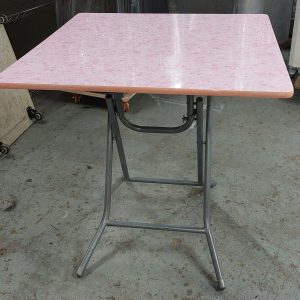Folding table (70% new) Dimensions: 76cm (width) * 76cm (depth) * 75cm (height)