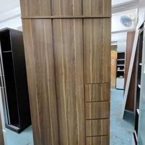 Custom-made practical wardrobe (75% new)