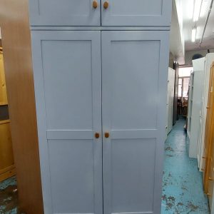 Solid wood wardrobe (70% new)