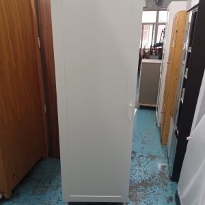 White wardrobe (80% new) Dimensions: 60cm (width) * 57cm (depth) * 191cm (height)